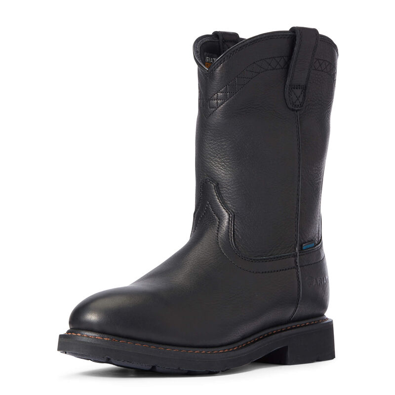 Ariat Sierra Waterproof - Miesten Mustat Työsaappaat ( KEFACT-154 )